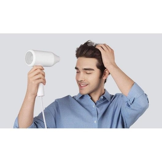 Sèche-cheveux Ionique Xiaomi Mi Ionic Hair Dryer 1800W 2 Températures 2 Vitesses Air Froid Blanc