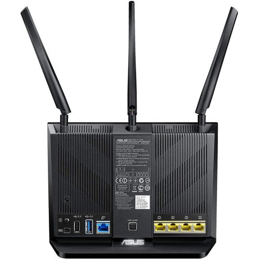 Asus RT-AC68U AiMesh AC1900 Pack 2 Routers WiFi Doble Banda Gigabit Negro