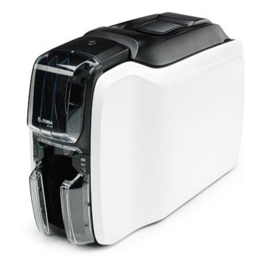 Kartendrucker Zebra ZC100 Einseitig 300x300 DPI LCD USB Schwarz Weiss