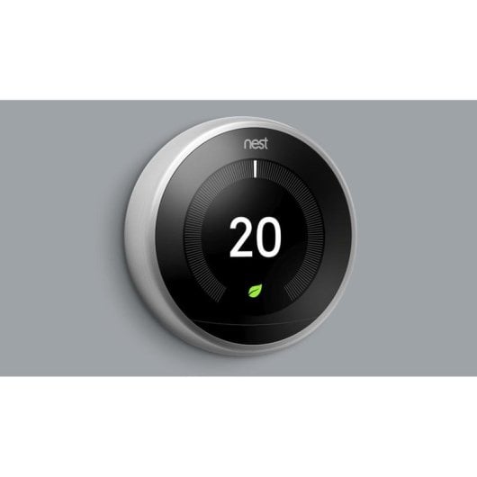 Thermostat Intelligent Google Nest Learning Thermostat 3ème Génération Sans fil pour Chauffage