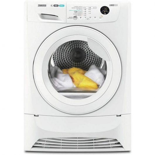Zanussi ZDH8353W Secadora Bomba de Calor Carga Frontal 8Kg A++