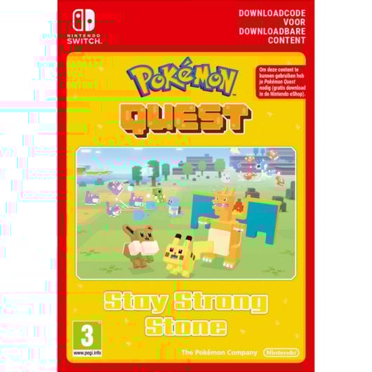 Pokémon Quest: Stay Strong Stone Nintendo Switch Nintendo eShop