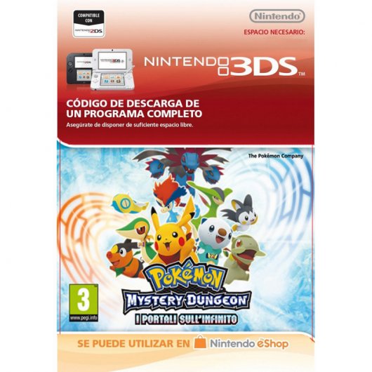 Pokémon Mystery Dungeon: Gates to Infinity Nintendo 3DS Nintendo eShop