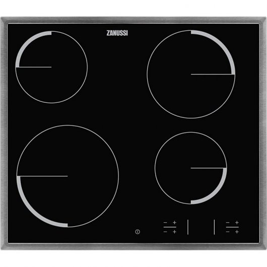 Zanussi ZEV 6340 XBA Placa Vitrocerámica 4 Zonas Negra