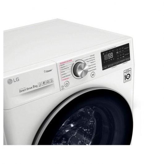 LG F4WV709P1 Lavadora Carga Frontal 9Kg A+++ Blanca