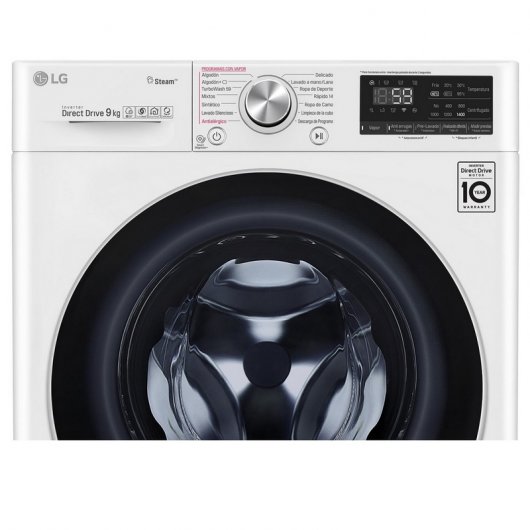 LG F4WV709P1 Lavadora Carga Frontal 9Kg A+++ Blanca