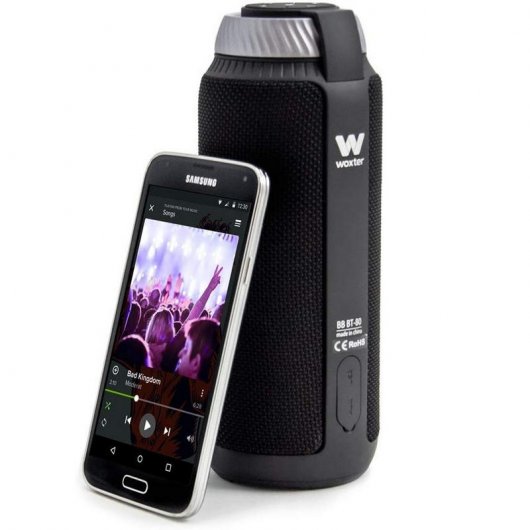 Woxter Big Bass BT-80 Altavoz Bluetooth 20W Negro