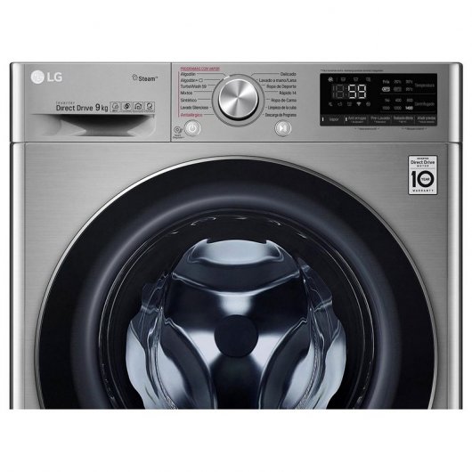 LG F4WV709P1 Lavadora Carga Frontal 9Kg A+++ Inox