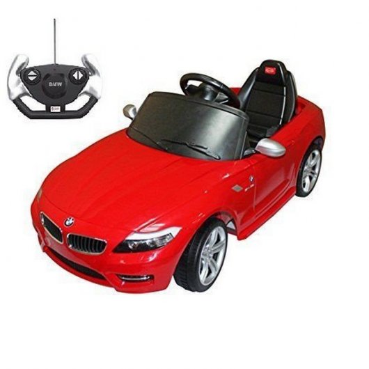 HomCom BMW MP3 PP ABS Coche Eléctrico 6V Rojo