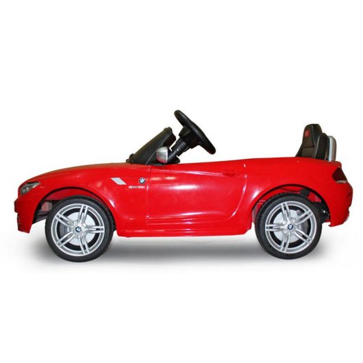 HomCom BMW MP3 PP ABS Coche Eléctrico 6V Rojo