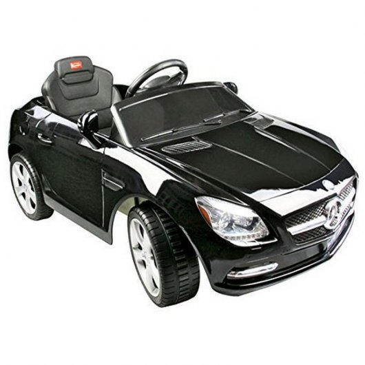 HomCom Mercedes Coche Eléctrico 6V Negro