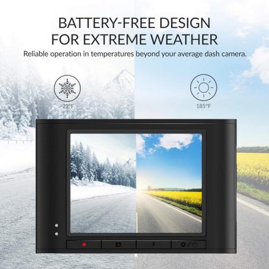 Yi Technology Nightscape Videocámara para Vehículos