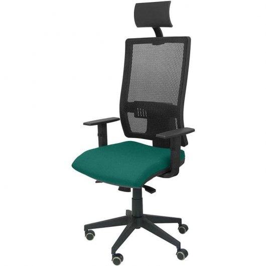 Piqueras y Crespo Horna Bali Chaise de bureau verte