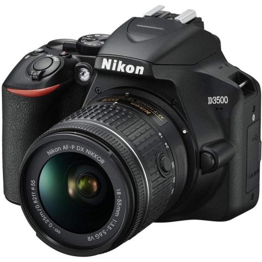 Nikon D3500 24MP Bluetooth + Objetivo AF-P 18-55mm F3.5/5.6 VR