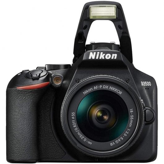 Nikon D3500 24MP Bluetooth + Objetivo AF-P 18-55mm F3.5/5.6 VR