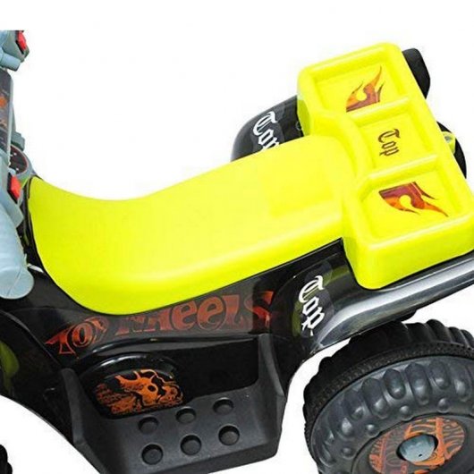 HomCom Quad Moto Eléctrica 4 Ruedas 6V Negro/Amarillo