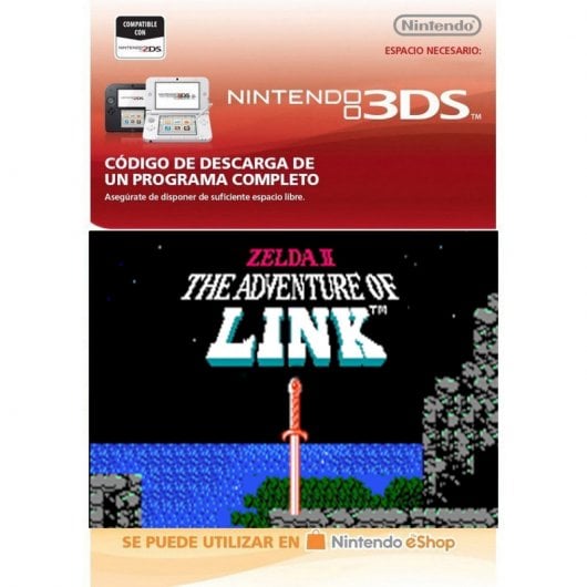 The Legend of Zelda II: Adventures of Link VC Nintendo 3DS Nintendo eShop