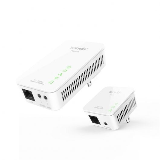 Tenda PW201A + P200 Kit Adaptador de Red Powerline  300Mbps AV200 WiFi