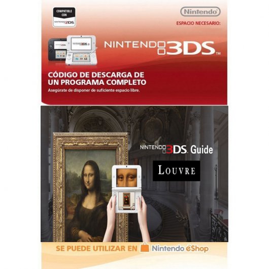 Nintendo 3DS Guide Louvre English Nintendo 3DS Nintendo