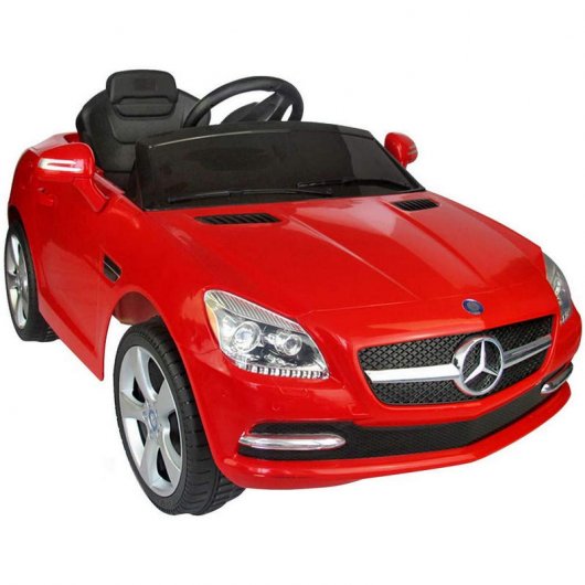 HomCom Mercedes SLK 250 Coche Eléctrico 6V Rojo
