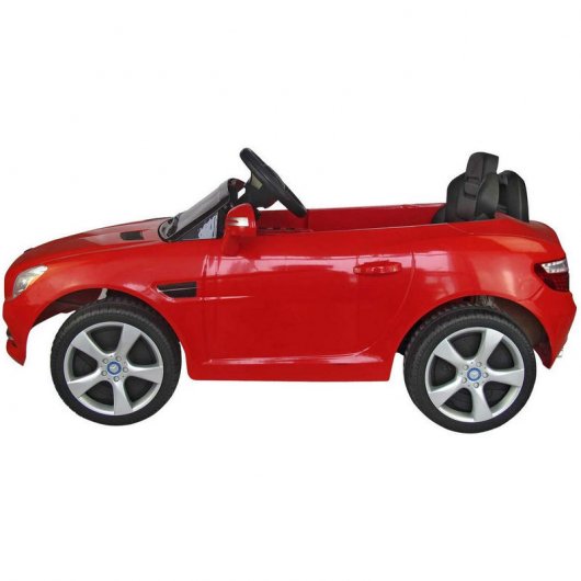 HomCom Mercedes SLK 250 Coche Eléctrico 6V Rojo