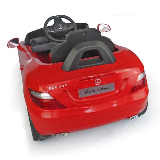 HomCom Mercedes SLK 250 Coche Eléctrico 6V Rojo