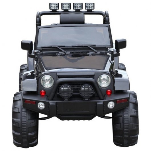 HomCom Todoterreno Coche Eléctrico 12V Negro