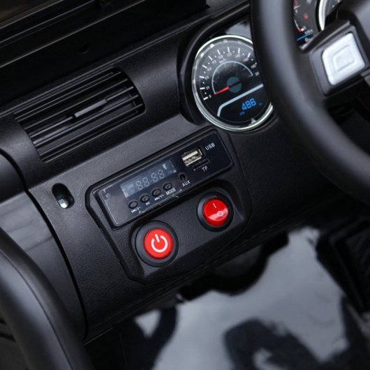 HomCom Todoterreno Coche Eléctrico 12V Negro