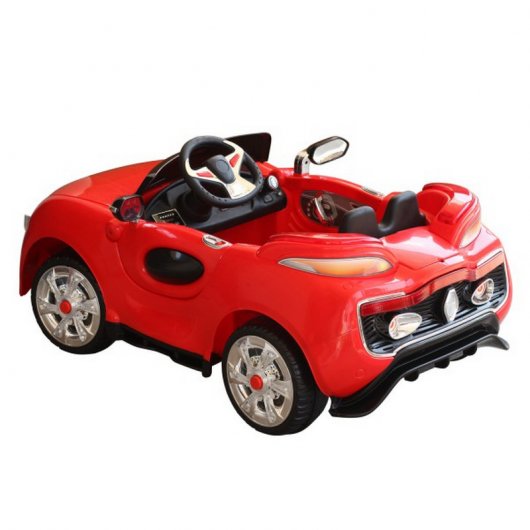 HomCom Coche Eléctrico Doble Apertura 12V Rojo