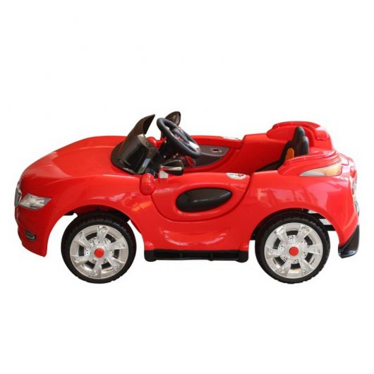 HomCom Coche Eléctrico Doble Apertura 12V Rojo