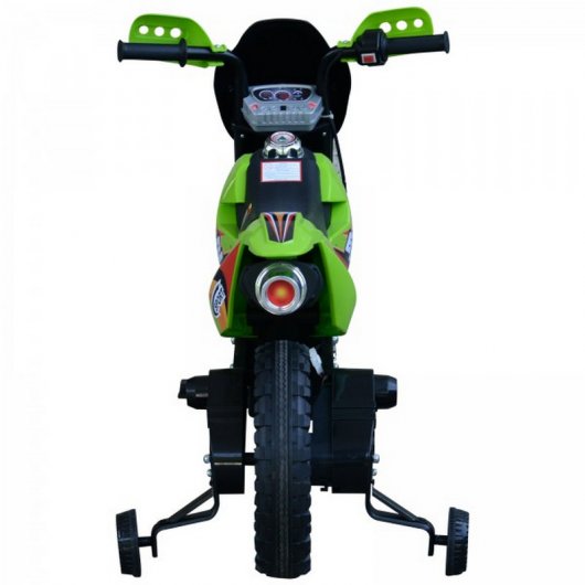 HomCom Moto Eléctrica Correpasillos 6V Verde