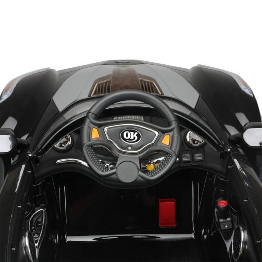 HomCom Deportivo Coche Eléctrico 12V Negro