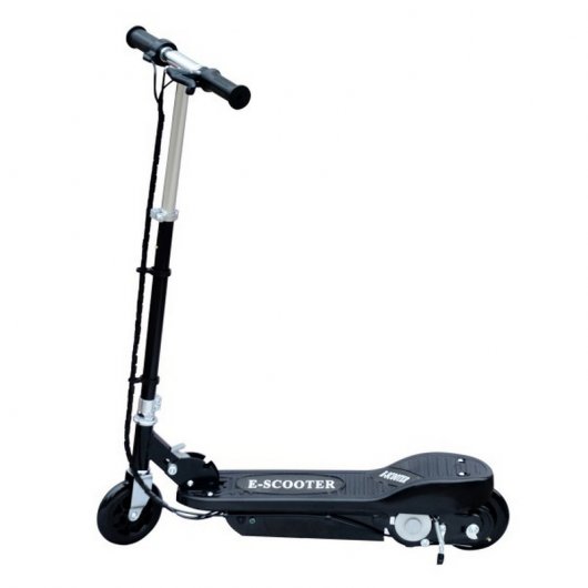 HomCom Trotinete Elétrica 120W Preta