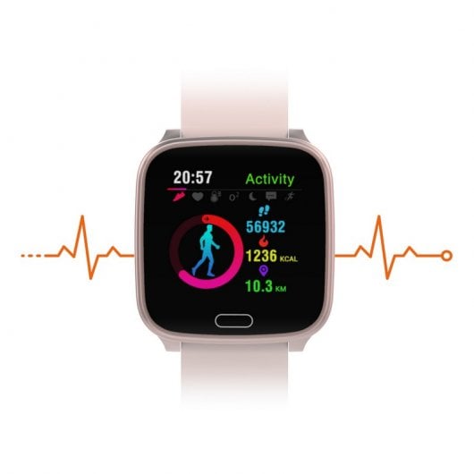 Unotec Reloj Bluetooth Fit-Pro Rosa Dorado