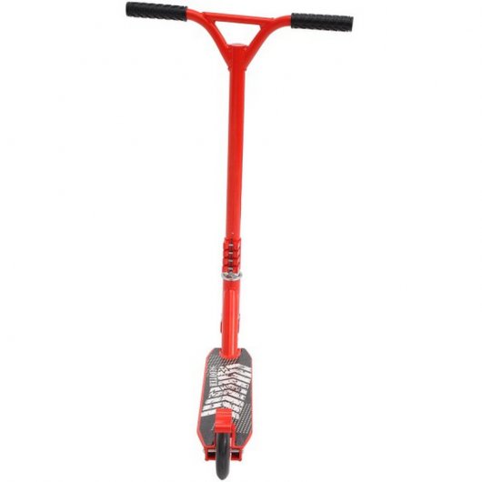 HomCom Scooter Freestyle Patinete para Acrobacias Rojo