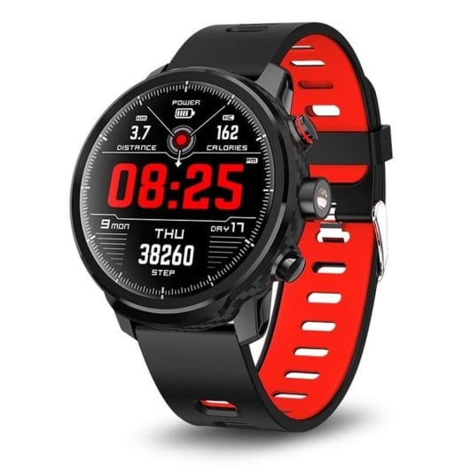 Unotec Fit Round Reloj Bluetooth Rojo