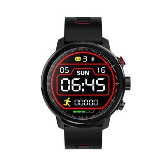 Unotec Fit Round Reloj Bluetooth Rojo