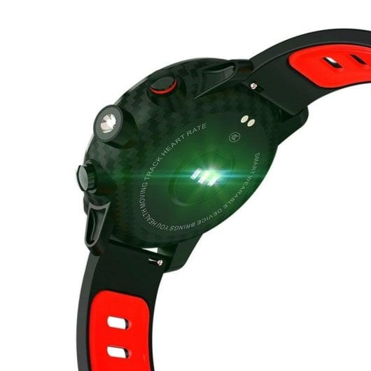 Unotec Fit Round Reloj Bluetooth Rojo
