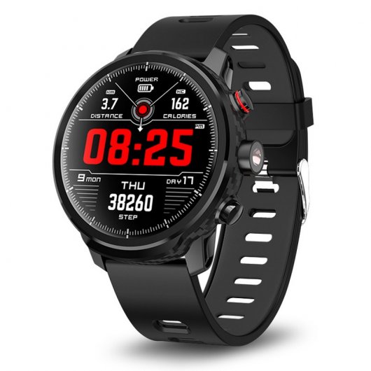 Unotec Fit Round Reloj Bluetooth Negro