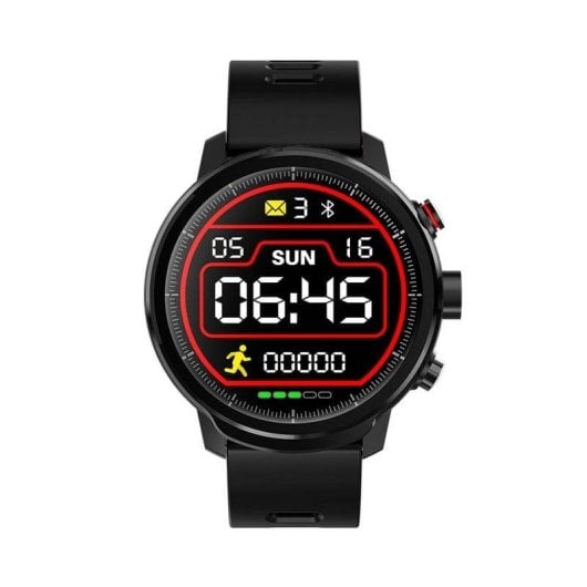 Unotec Fit Round Reloj Bluetooth Negro