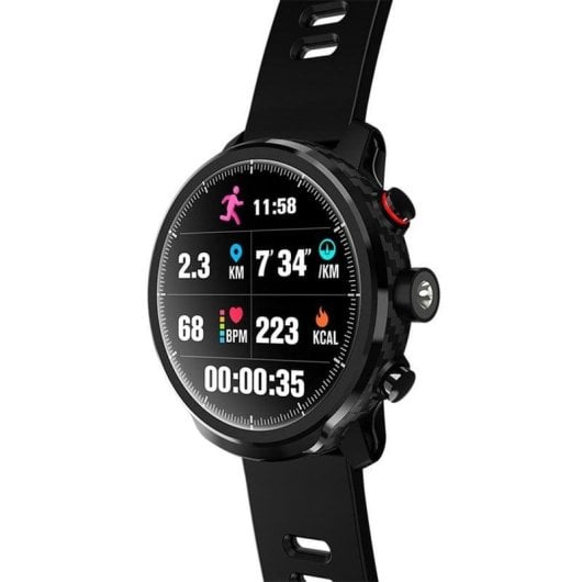 Unotec Fit Round Reloj Bluetooth Negro