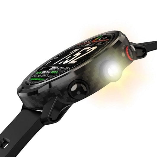 Unotec Fit Round Reloj Bluetooth Negro