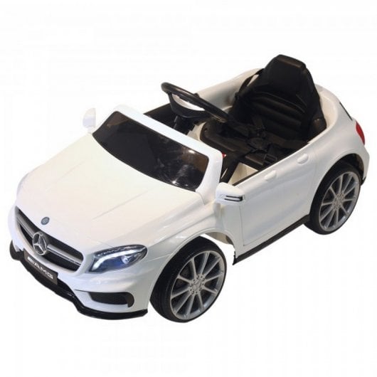 HomCom Mercedes Benz GLA Coche Eléctrico 6V Blanco