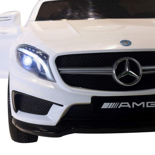 HomCom Mercedes Benz GLA Coche Eléctrico 6V Blanco
