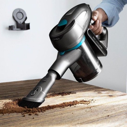 Aspirador sem Fio Cecotec Conga RockStar 500 Ultimate 430W 65min Acessórios Depósito 0.8L