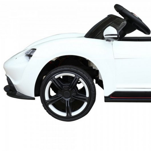 HomCom QLS 8988 Coche Eléctrico 6V Blanco