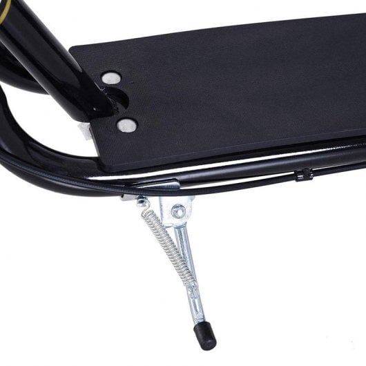 HomCom Scooter 2 Ruedas Patinete con Caballete Negro