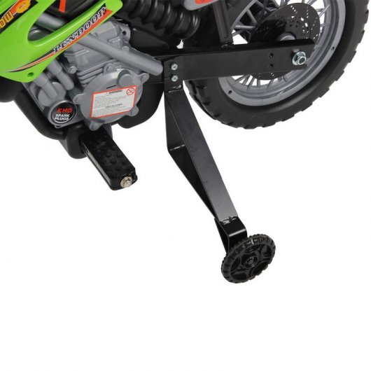 HomCom Motocross Moto Eléctrica 6V Verde