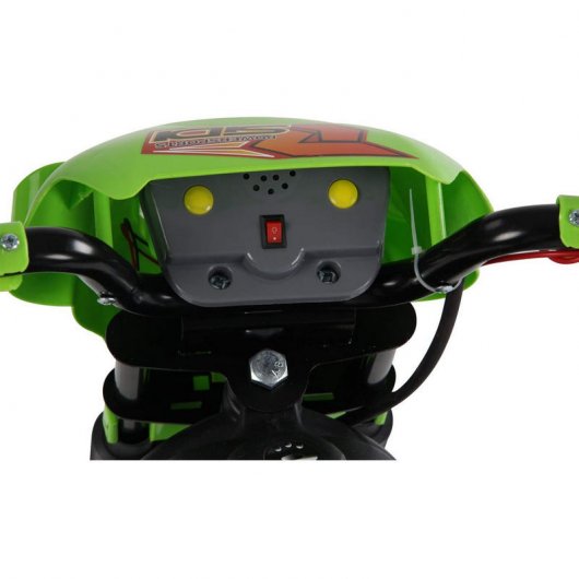 HomCom Motocross Moto Eléctrica 6V Verde