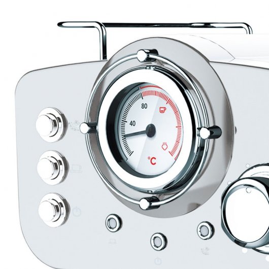 Ikohs Thera Retro Cafetera Express Blanca
